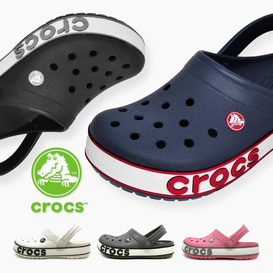 クロックス ボールド ロゴ  国内正規品 サンダル CROCS クロックバンド Blod Logo Clog メンズ レディース  206021｜try-group