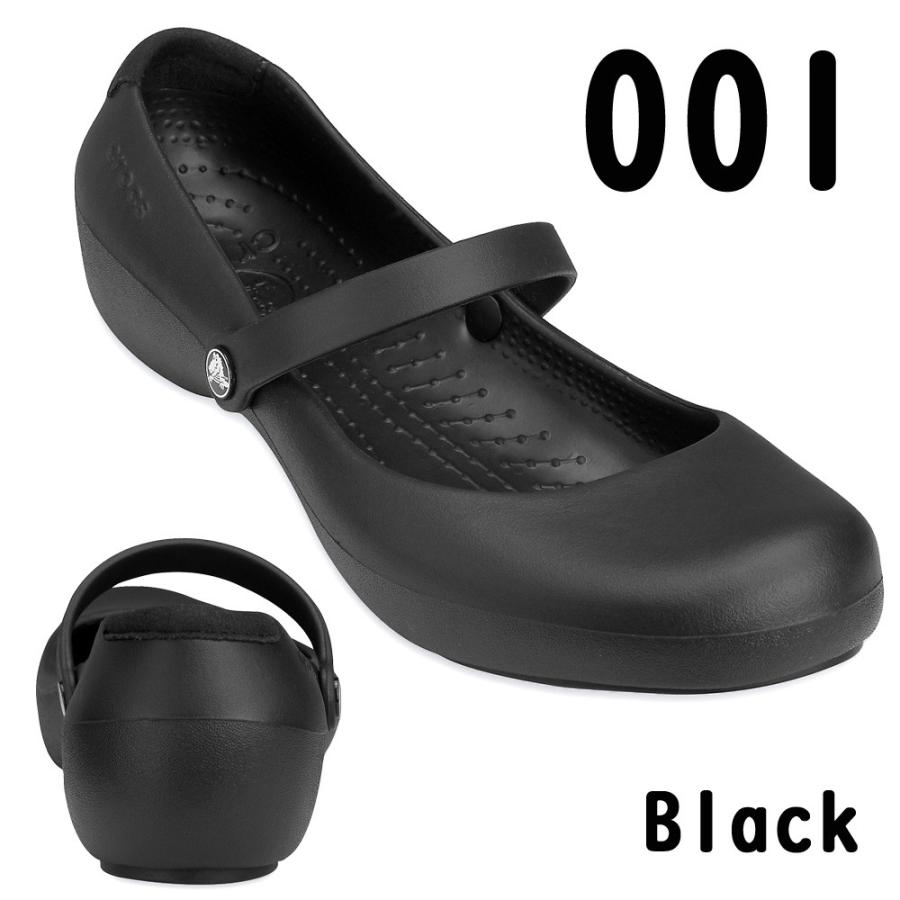 crocs クロックス  11050 001  Alice Work Flat アリス ワーク フラット  レディース フラットシューズ 業務用 丸洗い｜try-group｜02