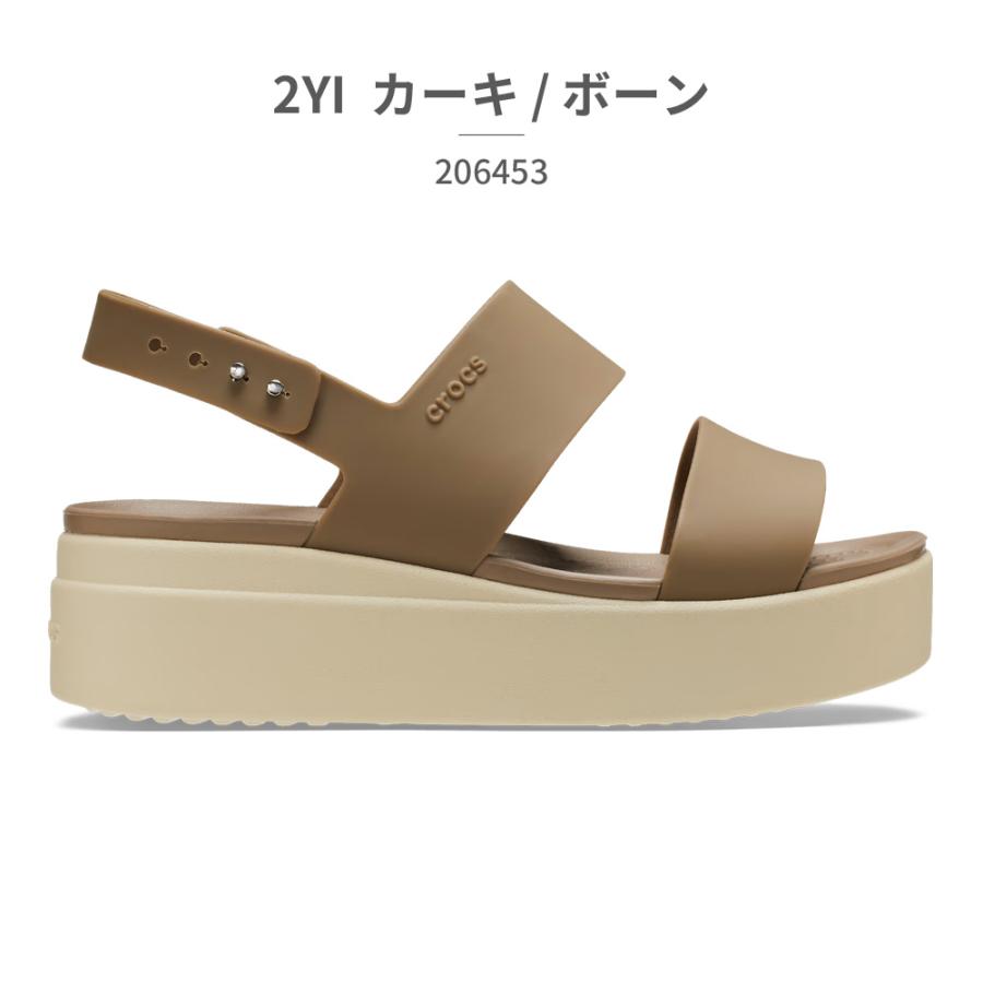 crocs（クロックス） サンダル レディース ブルックリン ロー ウェッジ