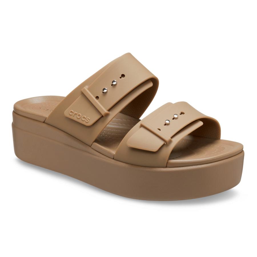 crocs（クロックス） レディース ブルックリン サンダル ロー ウェッジ