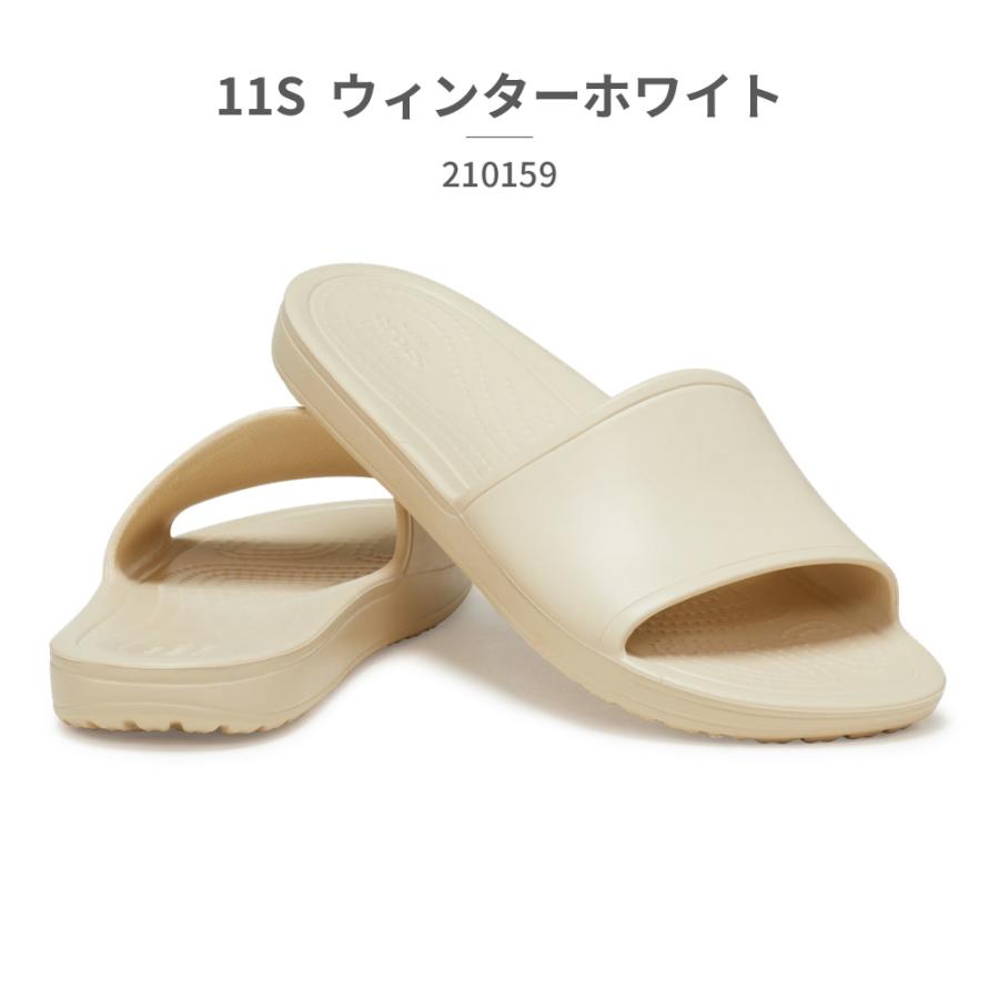 crocs（クロックス） サンダル レディース ブルックリン ポイント フラット 210159 001 11S crocs BROOKLYN ...