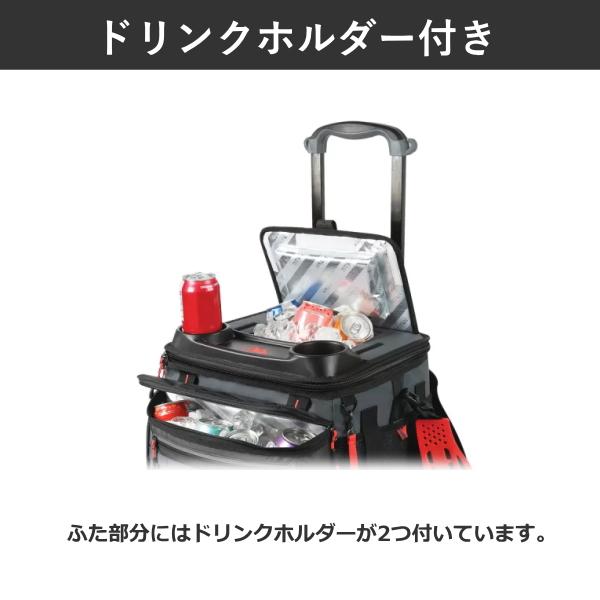 クーラーバッグ クーラーボックス カート 折りたたみ式 60缶 ドリンクホルダー タイタン 保冷バッグ 大容量 ROLLING COOLER TITAN DEEP FREEZE | タイタン | 03