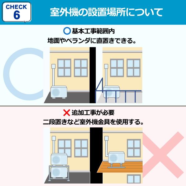 エアコン標準取付工事 4.1Kw-6.3Kwまで｜try3｜09