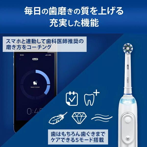 ジーニアス(オーラルB) 純正トラベルケース付 電動歯ブラシ ジーニアス(オーラルB) 純正トラベルケース付 電動歯ブラシ