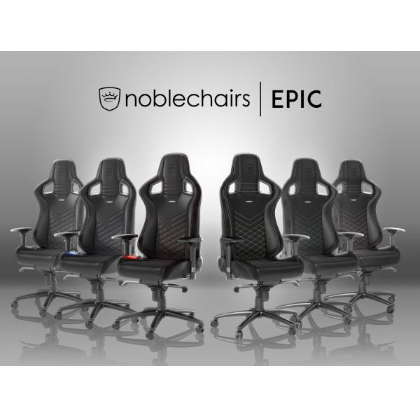 noblechairs EPIC 高品質PUレザー 最上位モデル ゲーミングチェア