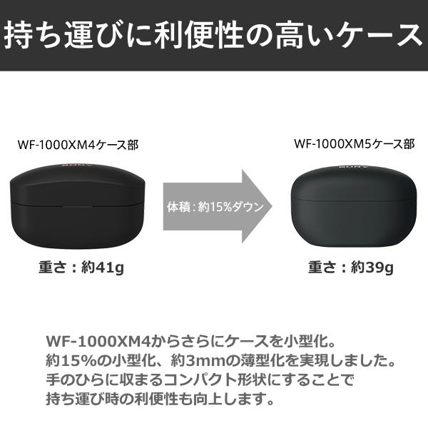 SONY イヤホン WF-1000XM5 WF-1000XM5(B) マイク付き ブラック SONY イヤホン WF-1000XM5 WF-1000XM5(B) マイク付き ブラック