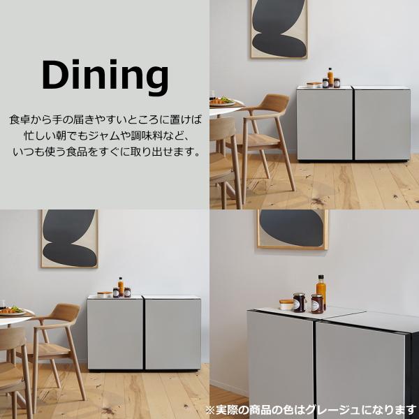 日立（HITACHI） 冷蔵庫 R-MR7S Chiiil 73L 右開き 2台縦置き可能 冷蔵