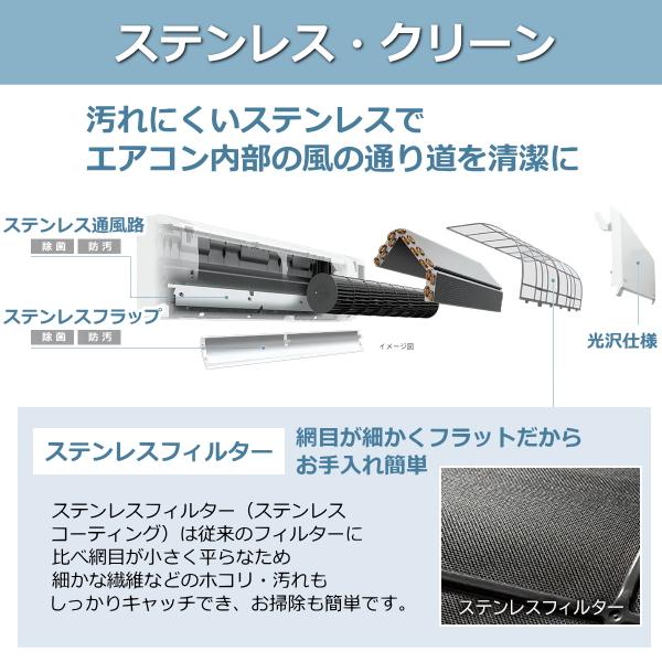 白くまくん 日立 ルームエアコン RAS-DR3625S-W 単相100V 主に12畳 3.6