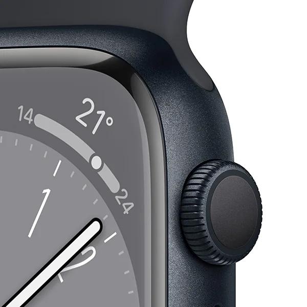 Apple Watch Series 8 本体 GPSモデル 45mm MNP13J/A ミッドナイトアルミニウムケースとミッドナイトスポーツバンド 2022年 9月発売 ミッドナイト｜try3｜04