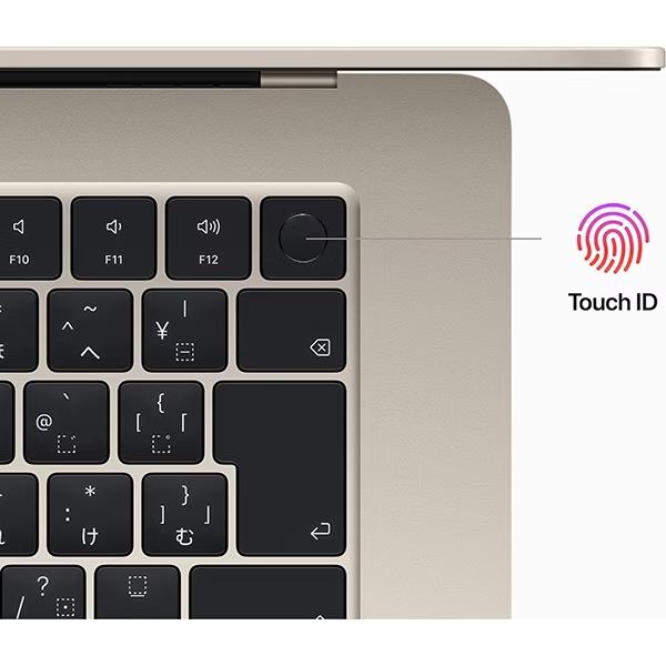 Apple MacBook Air MQKV3J/A 15.3型 M2チップ SSD 512GB メモリ8GB 8 