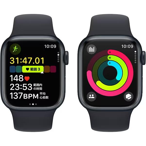 Apple Watch Series 9 本体 GPSモデル 41mm MR8X3J/A ミッドナイト 