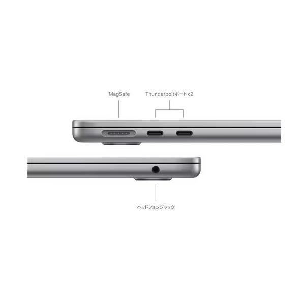 MacBook Air Apple 13.6インチ M3チップ 8コア SSD 512GB メモリ8GB 
