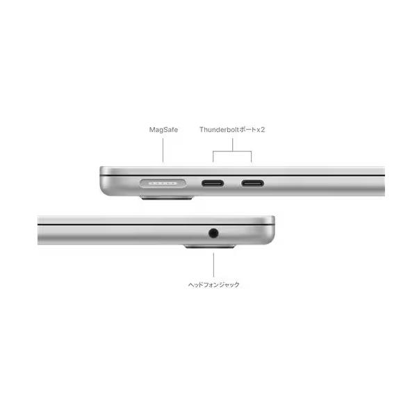 MacBook Air Apple M3 MRYQ3J/A 15型 15.3インチ M3チップ SSD 512GB 