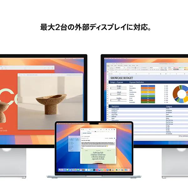 MacBook Air 2025年モデル Apple 13.6インチ M4チップ MC6C4J/A 10コア