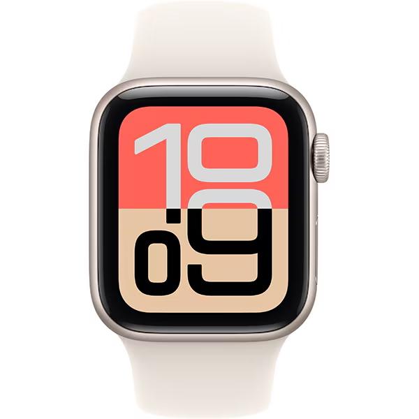 Apple Watch SE3 GPSモデル 40mm アップルウォッチ MEH54J/A M/L 64GB スターライトアルミニウムケースとスターライトスポーツバンド 第3世代 本体 新品の画像