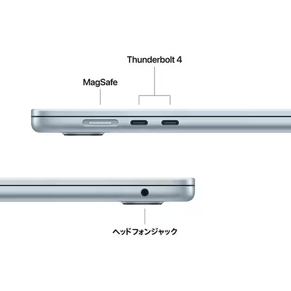 MacBook Air 2026年モデル Apple 15.3インチ M5チップ MDVQ4J/A 10コア