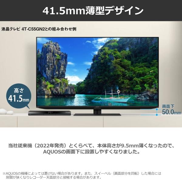 AQUOS シャープ 2B-C20GW1 ブルーレイディスクレコーダー 2TB AQUOS シャープ 2B-C20GW1 ブルーレイディスクレコーダー 2TB