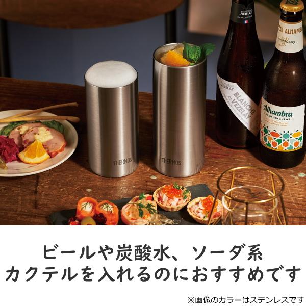 サーモス 420ml 真空断熱タンブラー 保温 保冷 食洗機 食洗器 食洗器対応 ステンレス タンブラー 結露しない 食洗機対応 JDW-420-S JDW-420(S)｜try3｜07