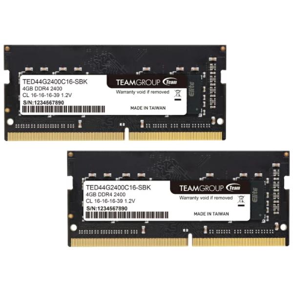 メモリー TEAMGROUP DDR4 8GB 2400MHz (x3) ELITE DDR4 DESKTOP MEMORY 16GB(2x8GB) 2400MHz CL16 | TEAMGROUP メモリー