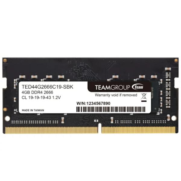 Team Group TEAM ELITE DDR4 2666 4GB ノート用 メモリ 1枚 SO