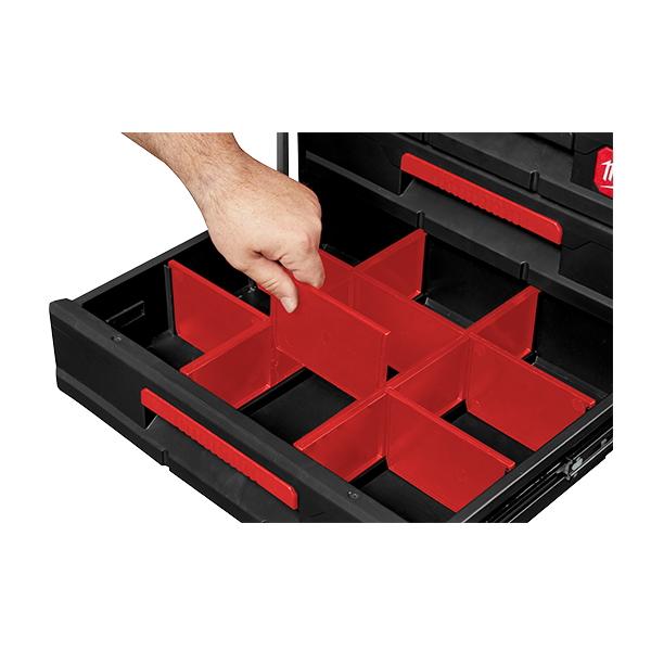 国内正規品・限定カラー milwaukee BLACK PACKOUT 引き出し収納 3段