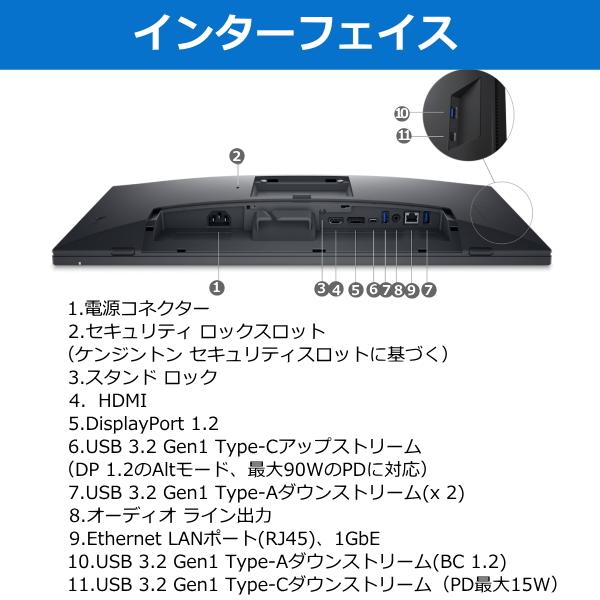 DELL（デル） 【3年保証】Dell モニター P2424HT P2424HT-A 液晶