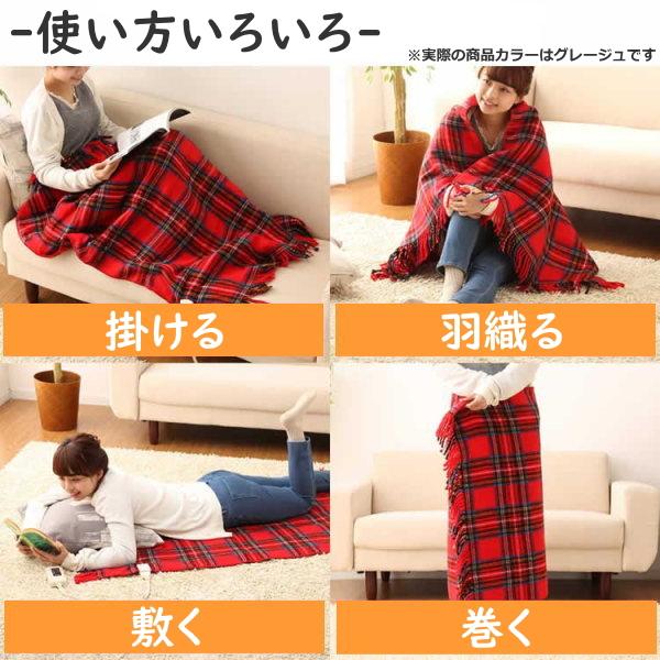 椙山紡織 電気敷毛布 電気毛布 洗える電気毛布 ダニ退治 電気ひざ掛け