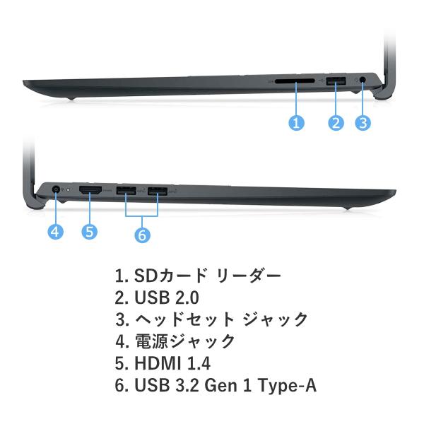 DELL（デル） 法人限定 Dell Inspiron 3520 ノートパソコン NBIN001