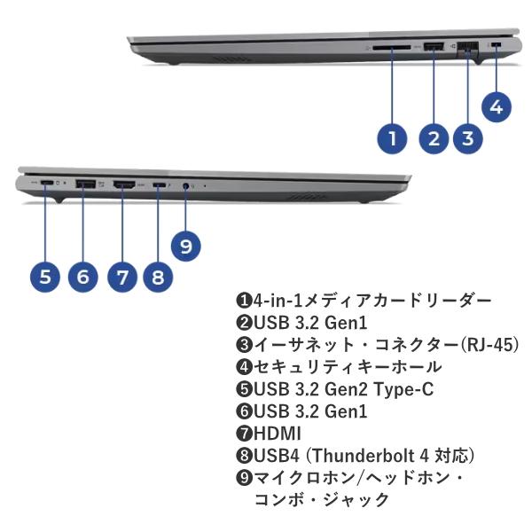 ThinkBook Lenovo ノートパソコン メモリ16GB 16 Gen6 21KH00PMJP 16型