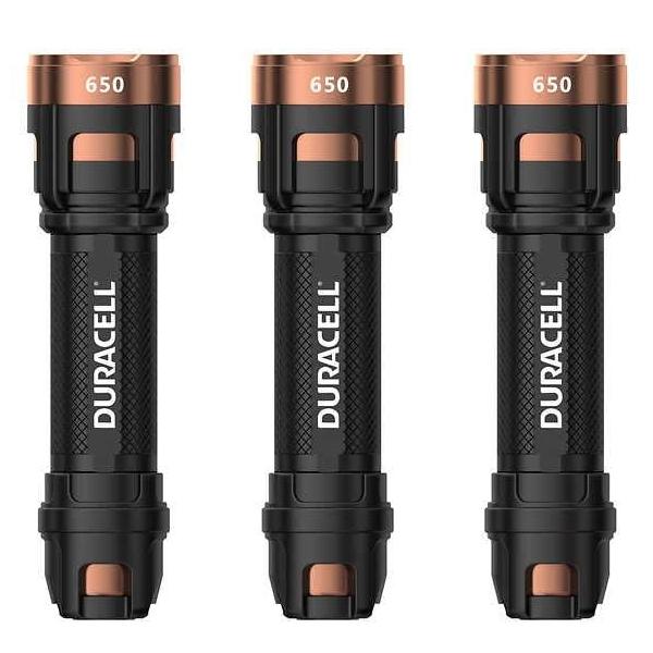 お買い得3本セット LEDライト 650ルーメン 高輝度 懐中電灯 LED懐中