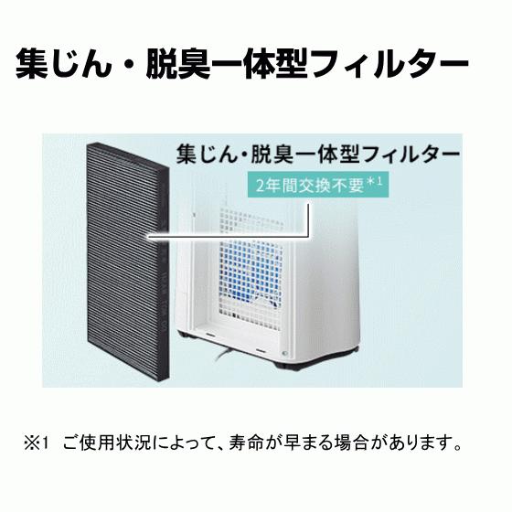 シャープ 加湿器 空気清浄機 加湿空気清浄機 KC-40TH7-W プラズマクラスター 加湿空気清浄適用床面積 〜11畳 空気清浄適用床面積 〜18畳 PM2.5対応｜try3｜04