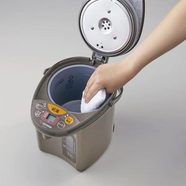 象印 マイコン沸とう電動ポット 2L 5段階タイマー 4段階保温設定