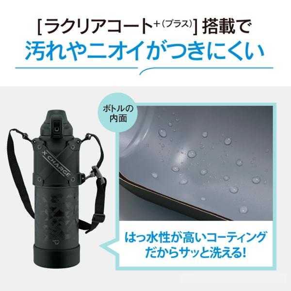 象印（ZOJIRUSHI） 水筒 シームレス 1.5リットル 保冷 直飲み