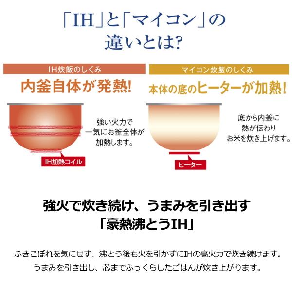 象印（ZOJIRUSHI） 【立つしゃもじ付】象印 炊飯器 NW-VJ10 NW-VJ10-BA