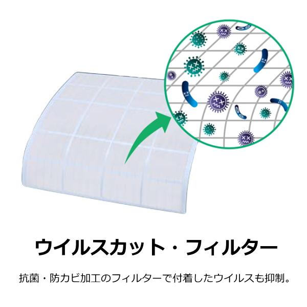 富士通ゼネラル エアコン AS-C283N-W nocria ノクリア Cシリーズ  熱交換器加熱除菌 主に10畳用 冷房8-12畳 暖房8-10畳 冷暖房 エアコン AS-C283N-W AS-C283N｜try3｜04