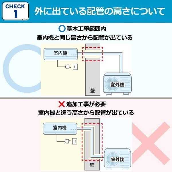 nocria 工事費込 ゼネラル ノクリア エアコン AS-C255S 主に8畳用 2.5