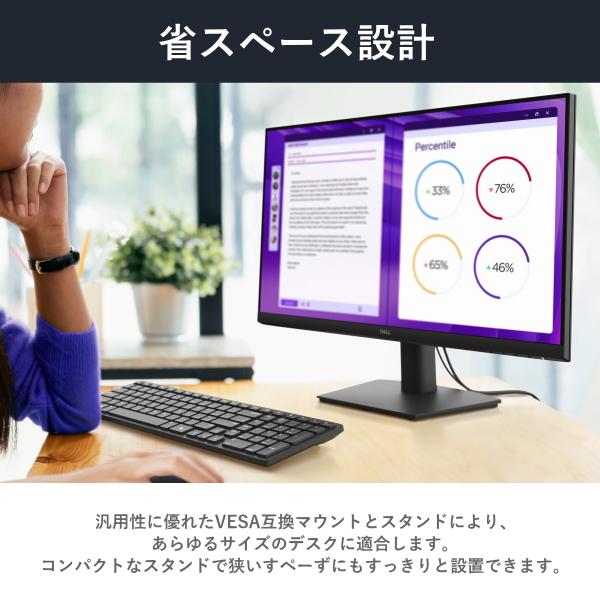DELL（デル） 【整備品】液晶モニター 23.8インチ モニター Pro 24