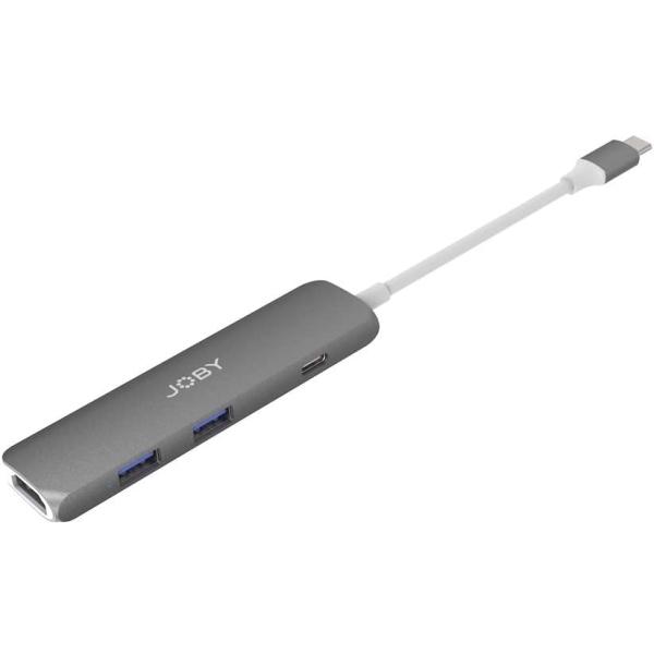 USB-C ハブ 4K HDMI Type-A Type-C Windows Mac iPad JOBY ジョビー JB01821-BWW JB01821BWW 4in1 USBハブ USB-A USB-C | ブランド登録なし | 01