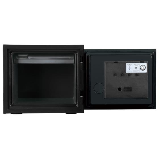 保証18カ月 ディプロマット 耐火耐水金庫 19L テンキー式 耐火時間約60分 重量31kg 警報アラーム機能 覗き見防止機能 A119R3WR BLACK ブラック 金庫 Diplomat | ブランド登録なし | 10