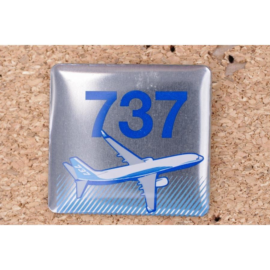 ボーイング 737 プロフィールピンバッジ | 