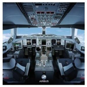エアバス A380 コックピットポスター | 