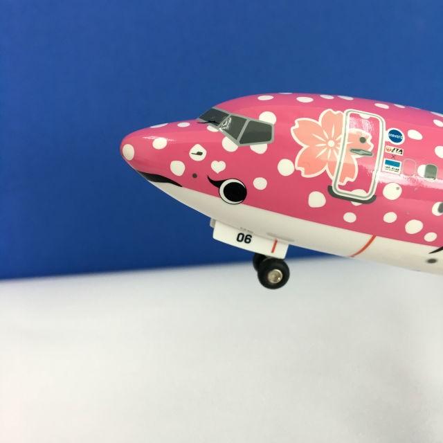 JTA さくらジンベエジェット BOEING 737-800 1:130 モデル JTA さくらジンベエジェット BOEING 737-800 1:130 モデル