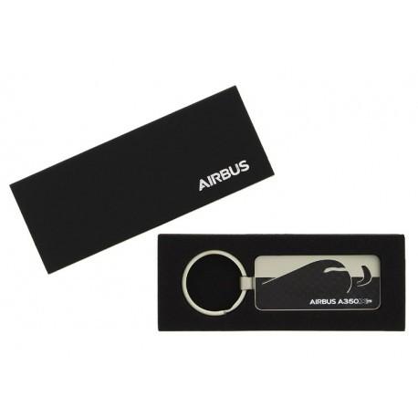 Airbus A350 XWB carbon fibre key ring |  | 01