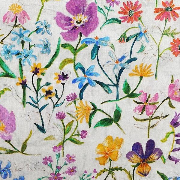 リバティ生地 Linen Garden リネン・ガーデン213631241TDD21AT 50cm単位