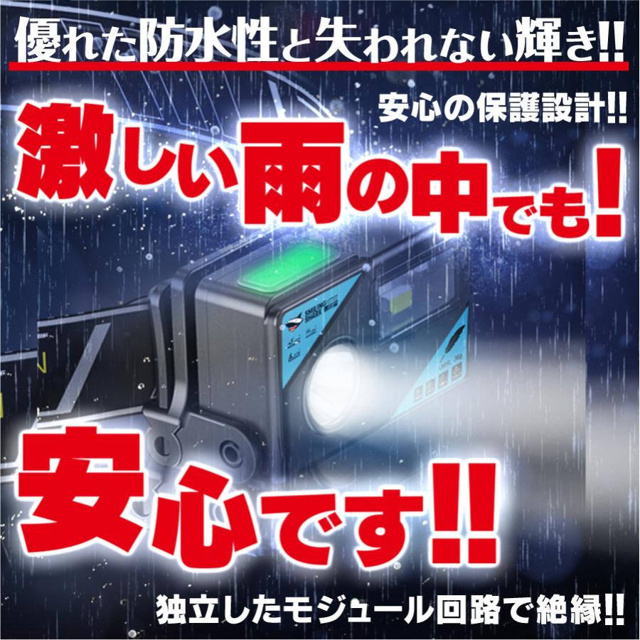 ヘッドライト USB 充電式 防水 LED タッチ かざす センサー 回転 角度調整 高輝度 省エネ 長時間 点灯 ウエアラブル 防犯 キャンプ 登山 釣り 軽量 コンパクト |  | 07