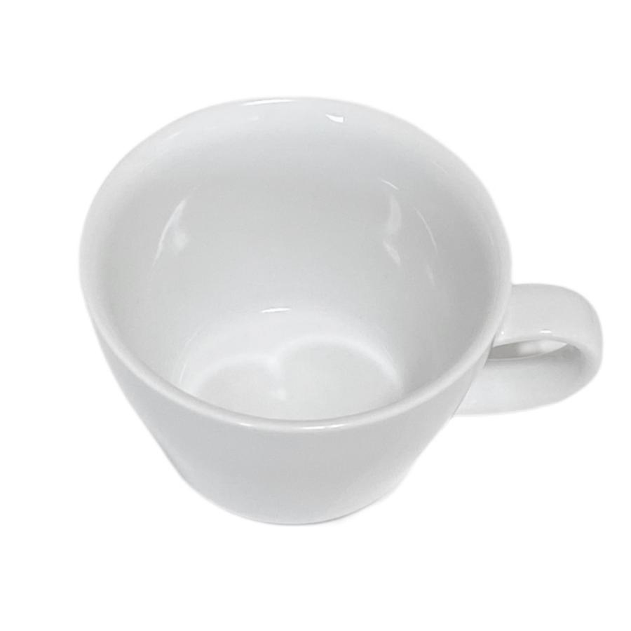 KAHLA カーラ ファイブセンシズ マジックグリップ カプチーノカップ＆ソーサー ホワイト 250ml 磁器 食洗機・電子レンジOK | KAHLA | 01