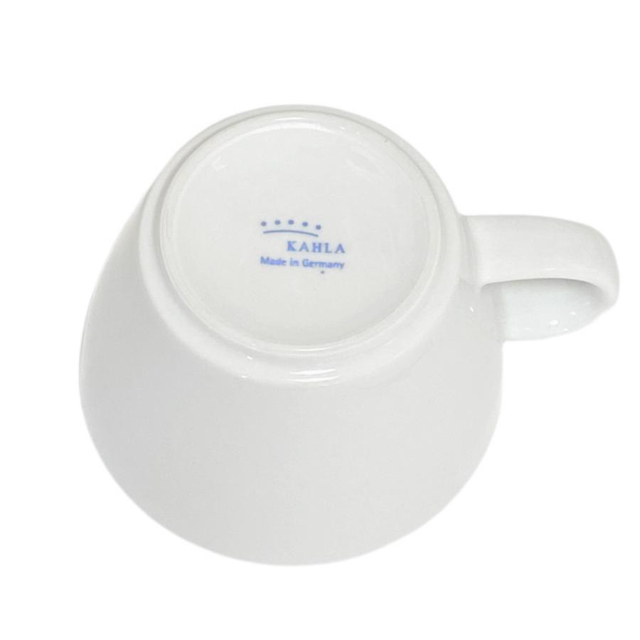 KAHLA カーラ ファイブセンシズ マジックグリップ カプチーノカップ＆ソーサー ホワイト 250ml 磁器 食洗機・電子レンジOK | KAHLA | 02