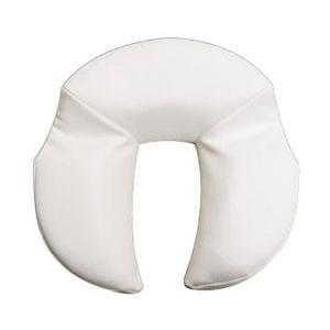 ☆大特価☆ NEW フェイスピロー 顔まくら ホワイト／モカ 送料A ヘッドクッション うつぶせ枕 整体まくら エステ枕 エステ用品 枕 |  | 01