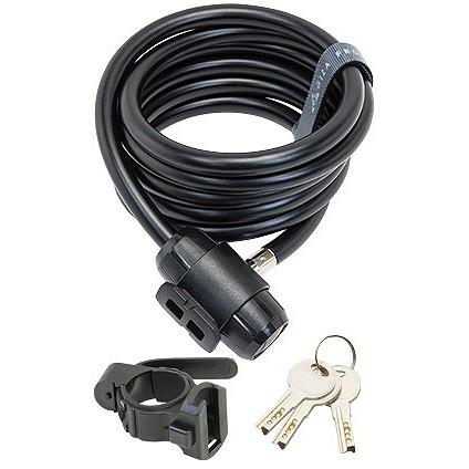 【メーカー純正品】【正規代理店品】GP(ギザ プロダクツ) WL-154 ケーブル ロック 10x1800mm BLK「爆買」 | 