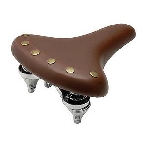 【メーカー純正品】【正規代理店品】GP(ギザ プロダクツ) SDL225 スプリング サドル BRN「爆買」 | 